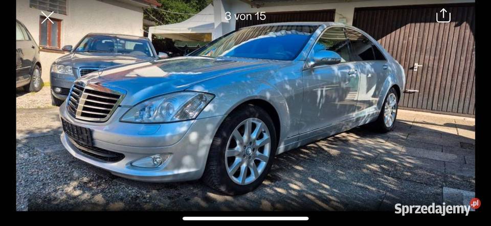 MercedesBenz Klasa S 320 CDI 4Matic 235 2008r Gorzów Wielkopolski