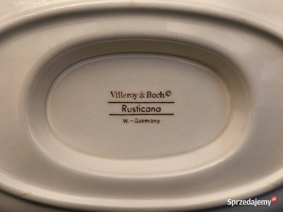 Sosjerka Villeroy Boch Rusticana Porcelana i szkło Chełm