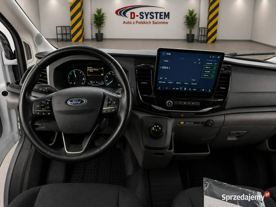 Ford Transit 2024r ETransit 250 184 Salon Polska wielofunkcyjna kierownica Białystok