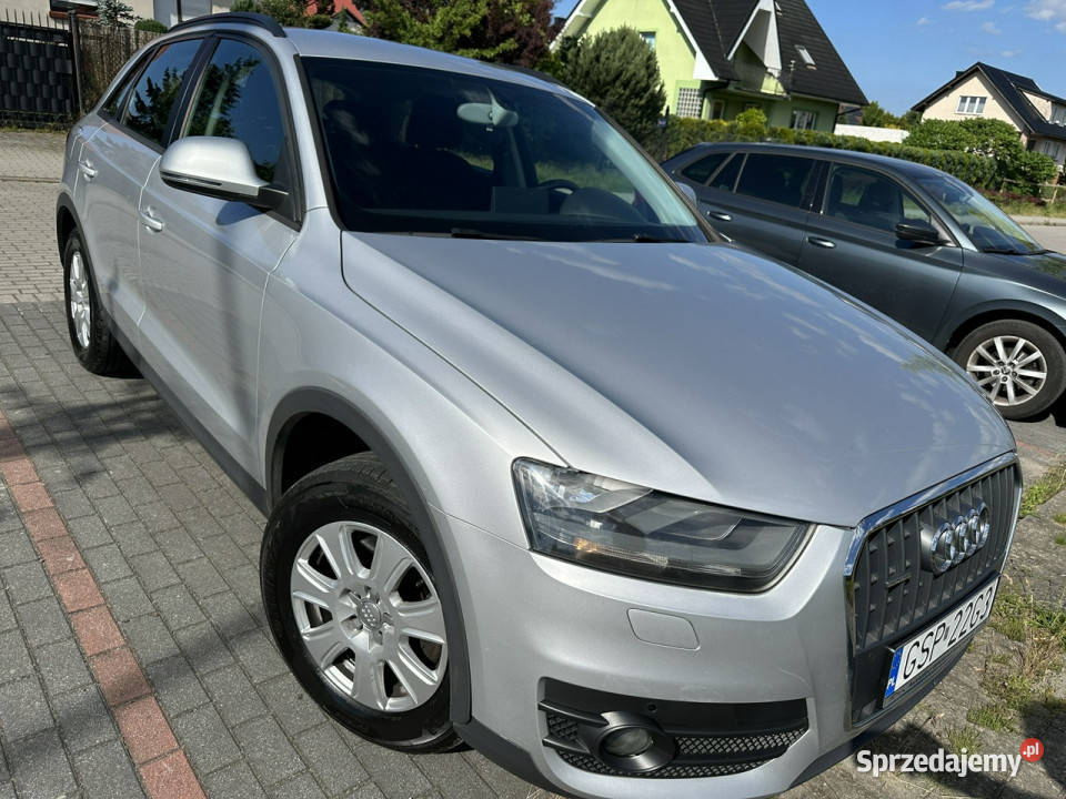 Audi Q3 Benzyna Quattro zadbany niski przebieg czujnik parkowania Wejherowo