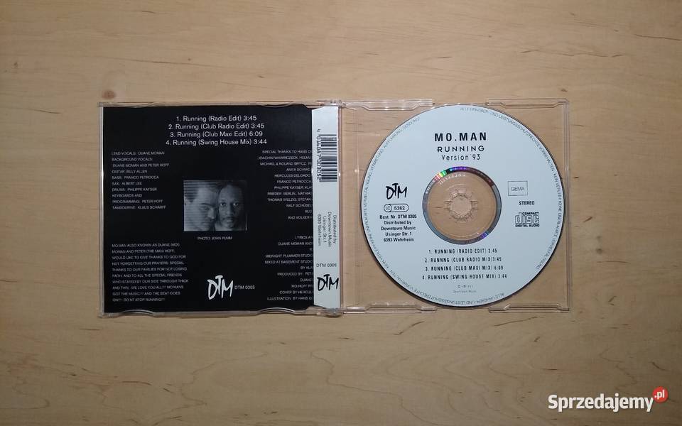 MoMan Running Version 93 Płyty i kasety Gdańsk