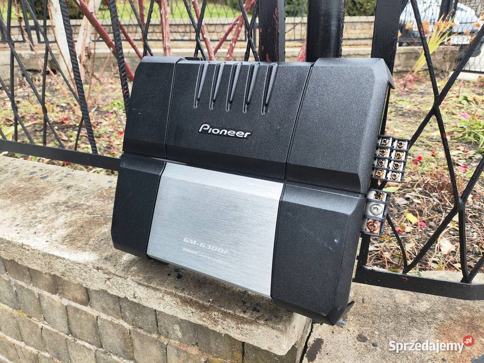 Wzmacniacz samochodowy 4 kanałowy Pioneer Niegowonice