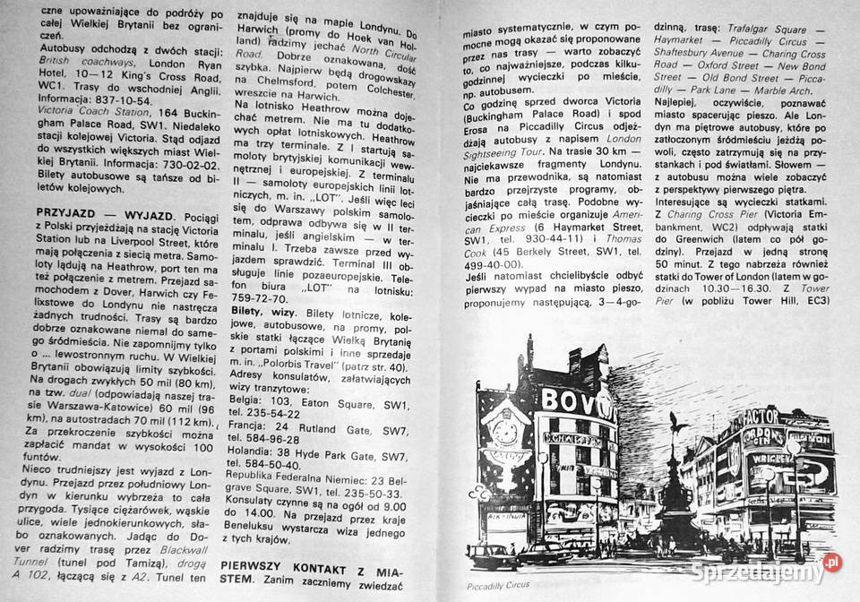 Londyn Przewodnik turystyczny Andrzej Broniarek Chełm