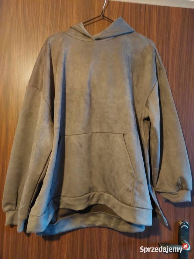 Bluza z kapturem jasny brąz Nowa XLXXL