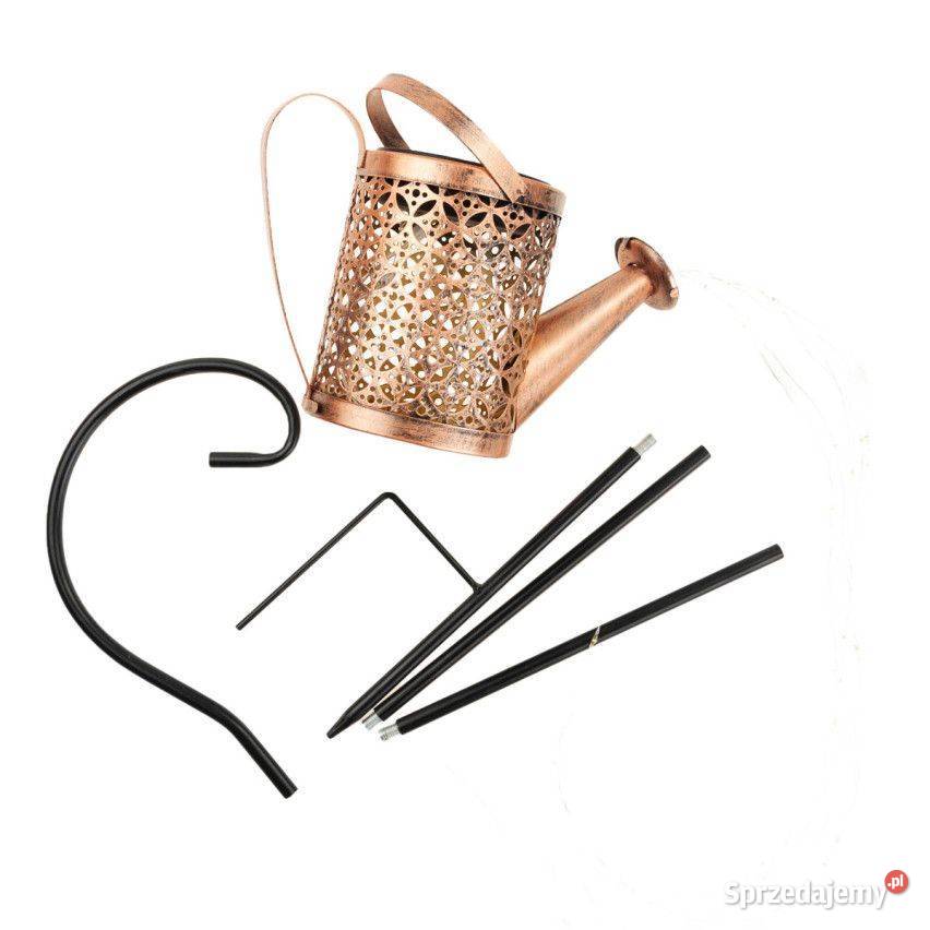 lampa ogródowe konewka Dekoracje ogrodowe