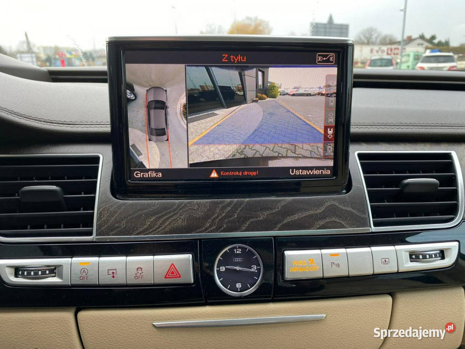 Audi A8 liftszybernavipodgrzfotx4 wentkamera podgrzewane fotele Żory