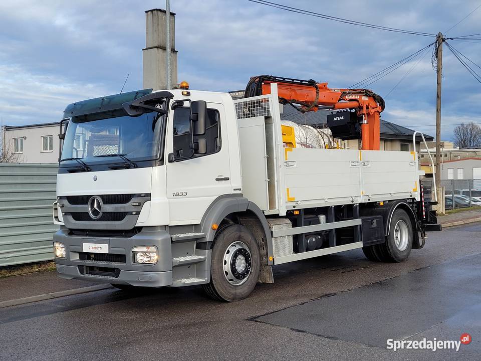 Mercedes AXOR 1833 330 HDS ATLAS TEREX Siodełko Łańcut sprzedam