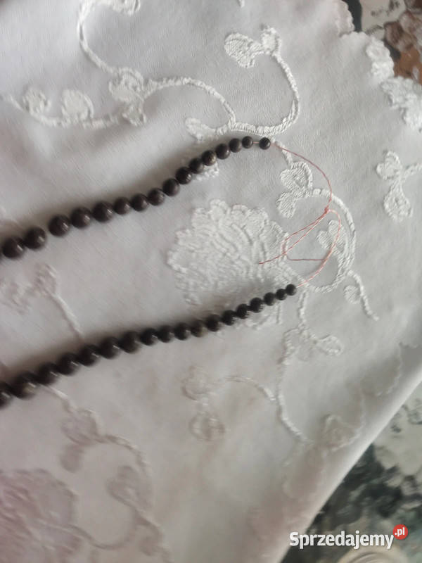 Korale w kolorze ciemnej czekolady Bielsko-Biała sprzedam