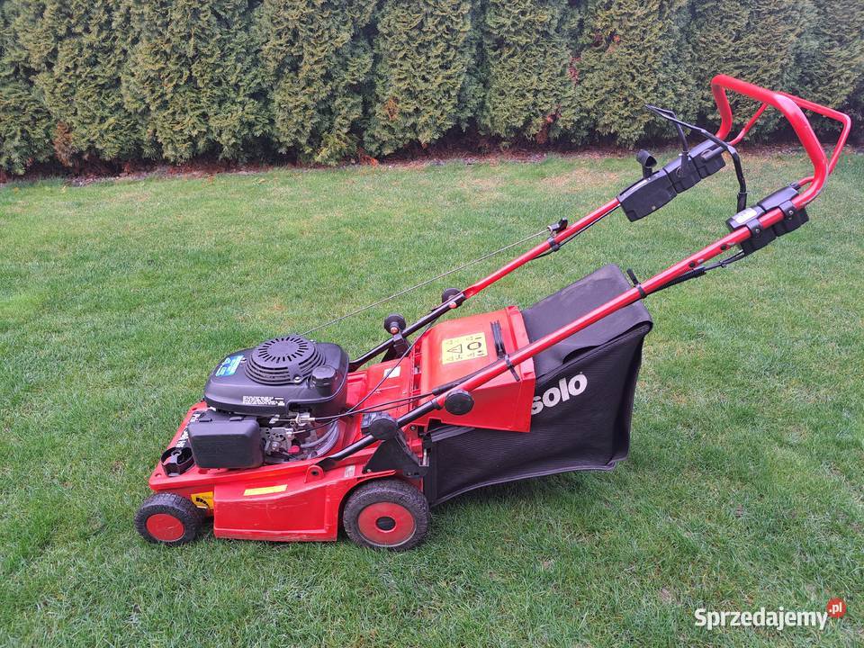 Kosiarka Solo silnik Honda z napędem i koszem
