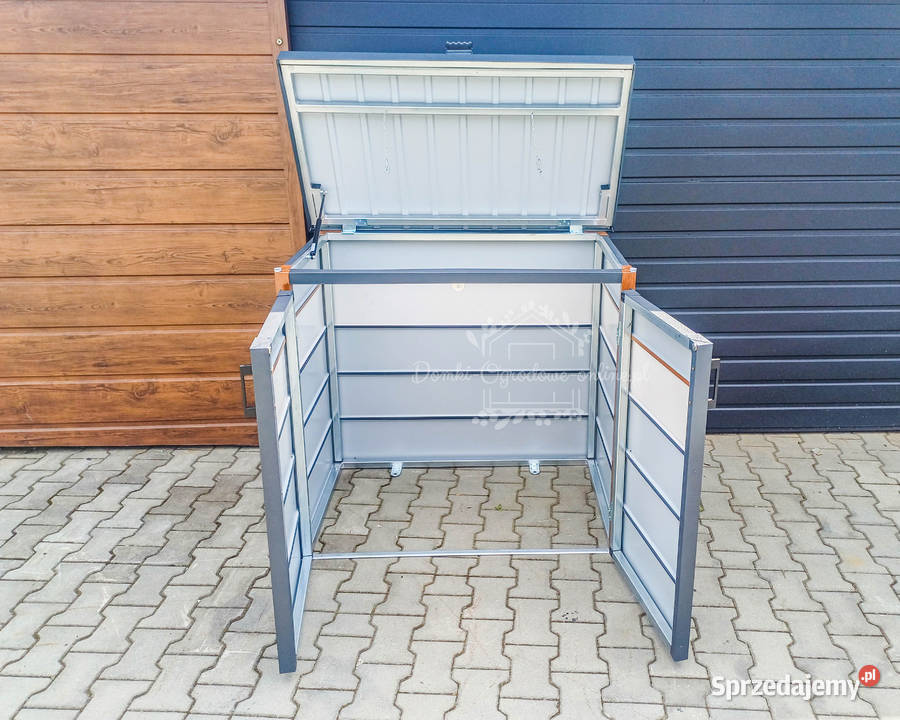 Zabudowa koszy na śmieci wiata śmietnikowa Kostomłoty sprzedam