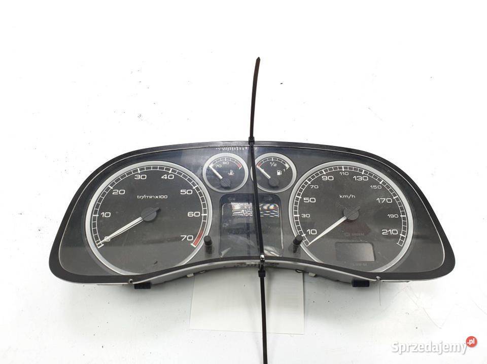 LICZNIK ZEGAR PEUGEOT 307 P9651299480C