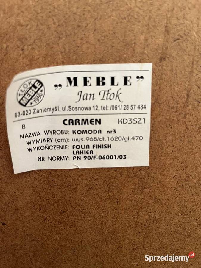 Komoda Carmen Sochaczew