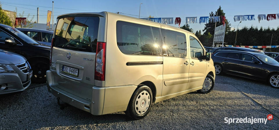 Fiat Scudo LONG 20HDI Nawiewy Panorama 8 Os HAK Świdnica