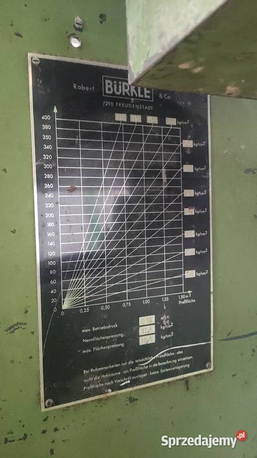 Prasa hydrauliczna Brkle JP4 Suwałki