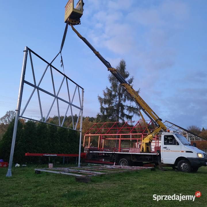 Nowa konstrukcja reklama billboard 6m x 3m małopolskie Trzebinia sprzedam