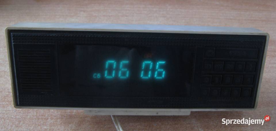Zegarek elektroniczny budzik CCCP Elektronika