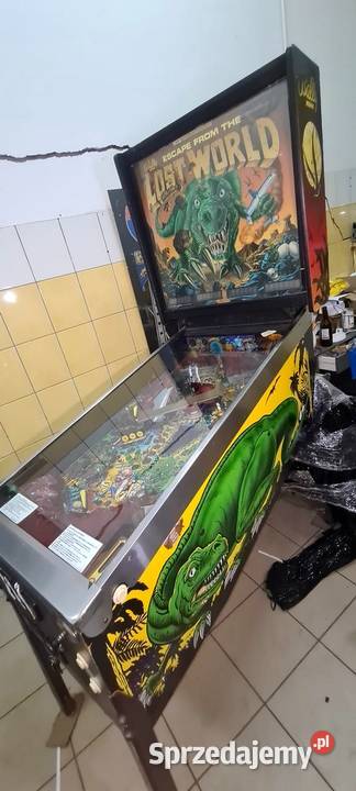 fliper flipper Escape from Lost World Pinball Elbląg sprzedam