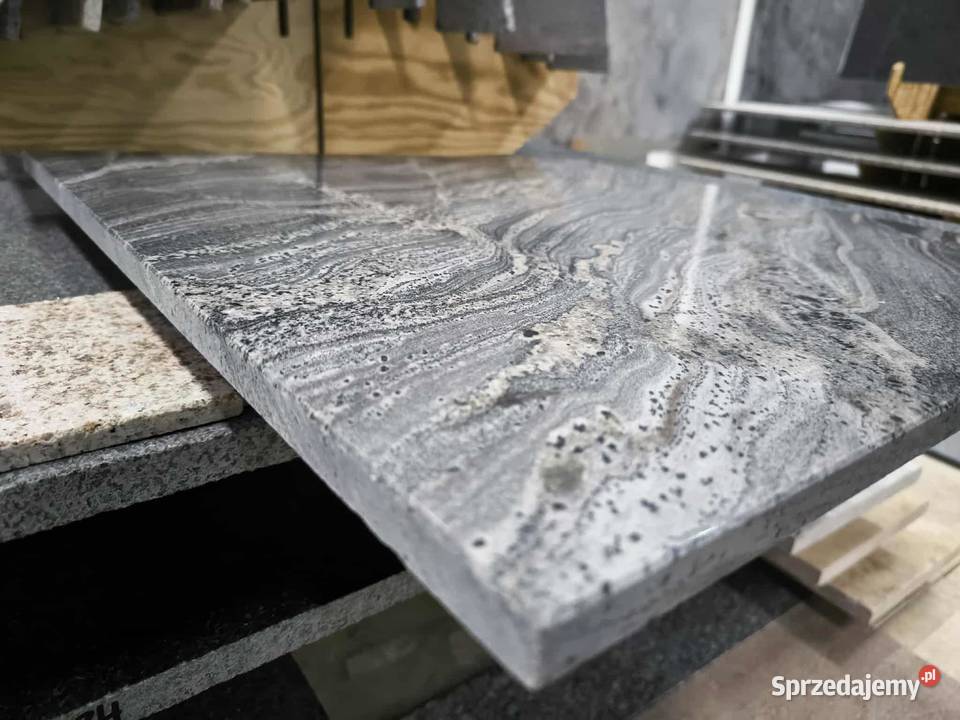 Płytki Granit Black Forest polerowane 60x30x13 Rumia