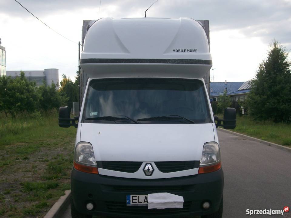 Renault MasterKontener 8 palet Sypialnia Webasto 120KM Łask