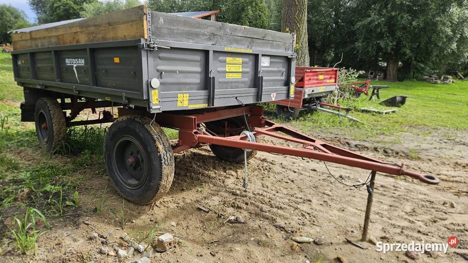 Przyczepa rolnicza świeże OC i przegląd sprzedam