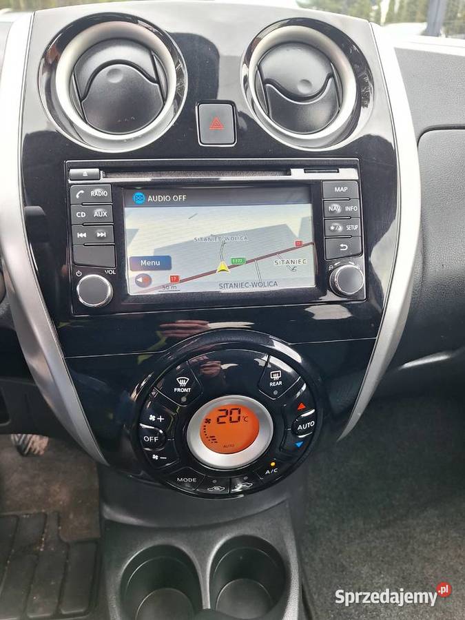 NISSAN NOTEBENZYNANAVIGACJAASYSTENT PASA nieuszkodzony Zamość sprzedam