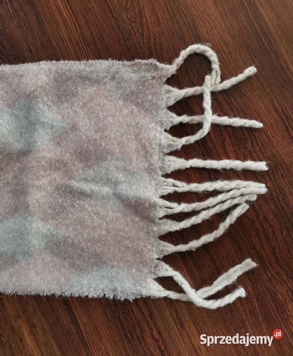 Szal zimowy damski gruby Lędziny sprzedam