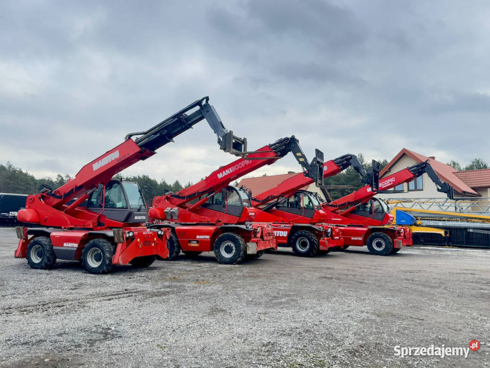 pozostałe Manitou MRT 2150 ROTO Ładowarka Widełki