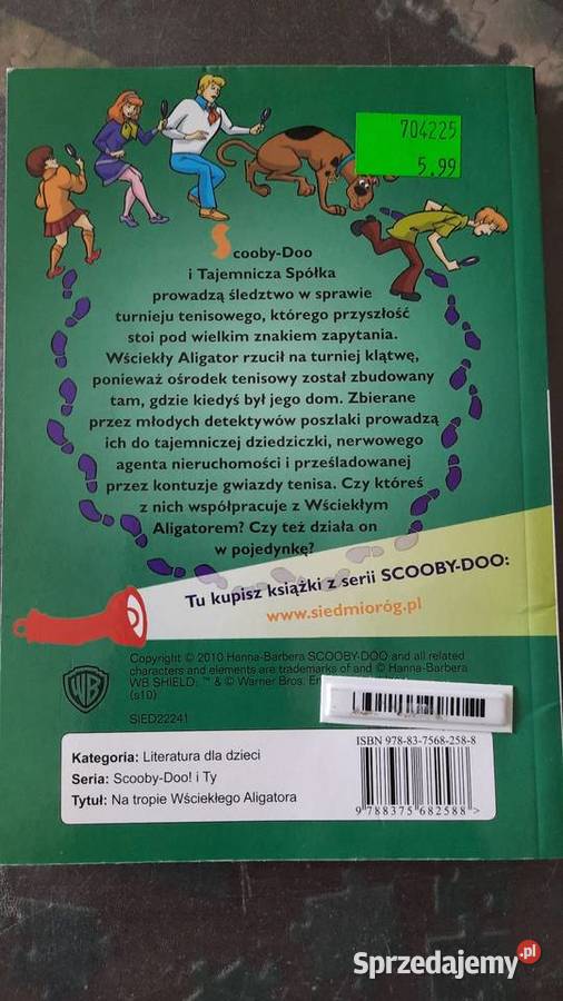 James Galsey ScoobyDoo i Ty Na tropie wściekłego Bohaterowie telewizyjni Warszawa
