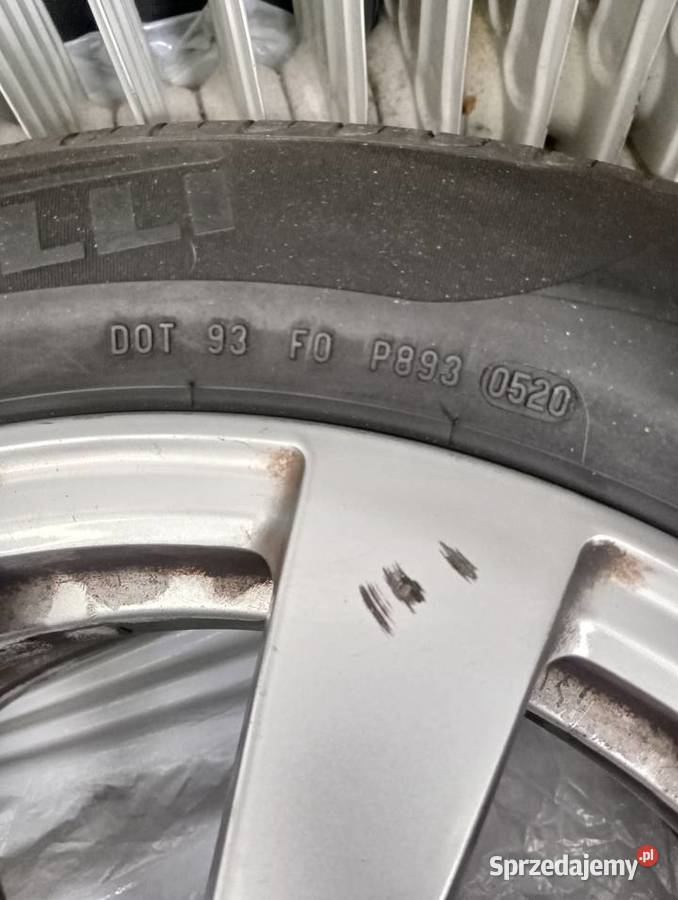 Felg aluminiowe i Mercedes 16 z oponami podlaskie Białystok