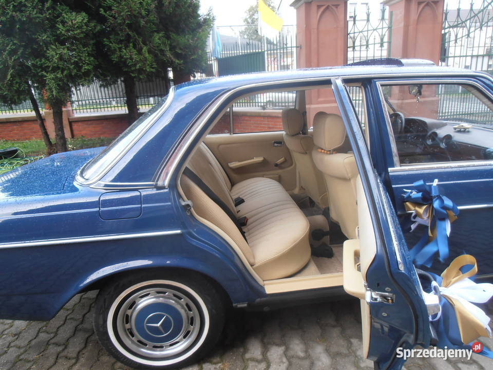 Do ślubu MERCEDES W 123 BECZKA Obsługa imprez świętokrzyskie Kielce