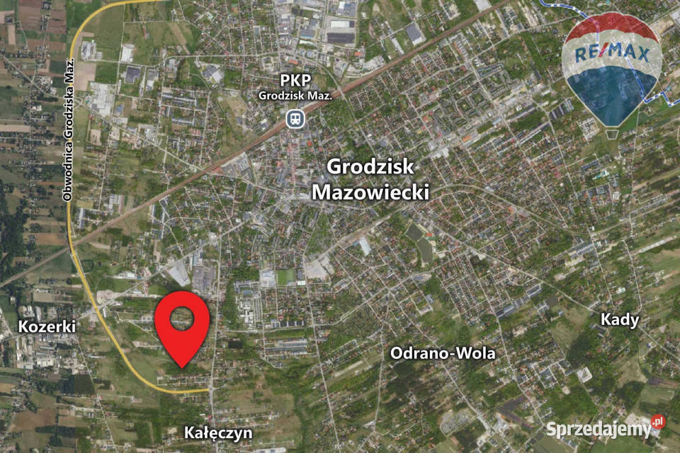Grunty inwestycyjne 338 ha Kozery Grodzisk Maz