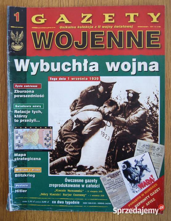 Gazety Wojenne 1 Wybuchła wojna Parczew
