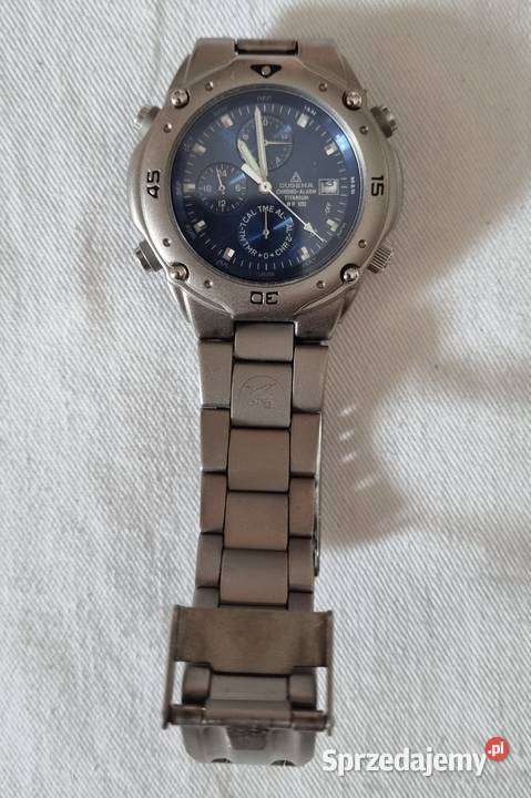Zegarek Dugena ChronoAlarm WR100 tytanowa Warszawa