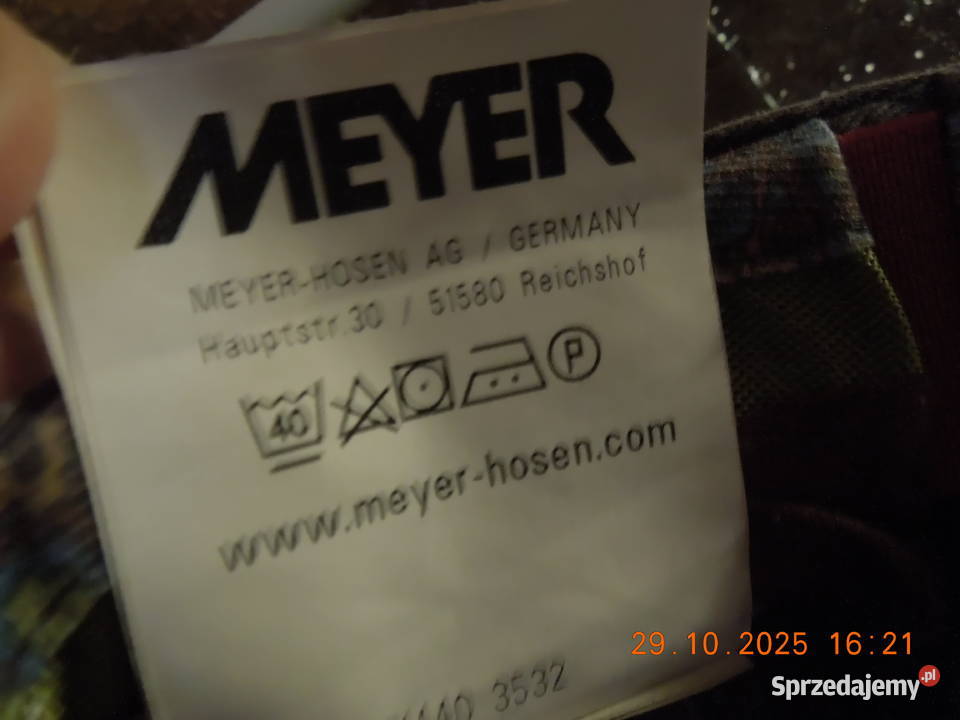 spodnie męskie Częstochowa