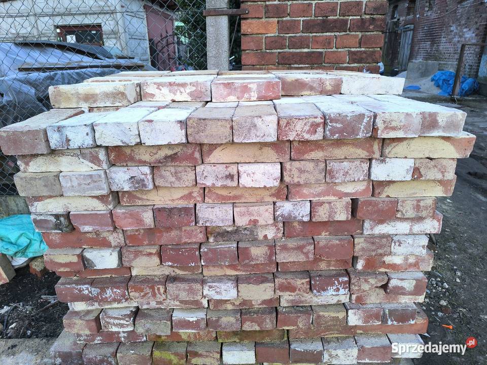 Cegła poniemiecka czyszczona Żary