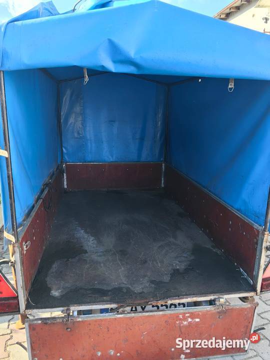 Przyczepka przyczepa samochodowa plandeka 1000 Siedlisko sprzedam