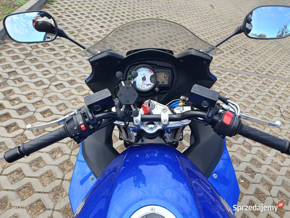 Suzuki GSX 650 F 2007 Kufer oplot stal alarm Warszawa