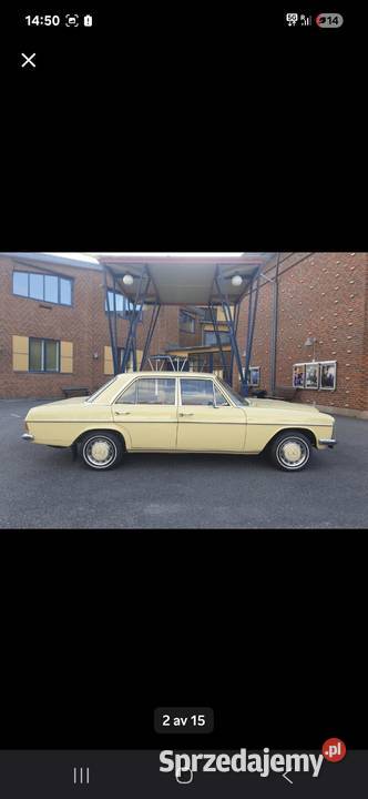 Mercedes w115 220 benzyna Automat 1973r
