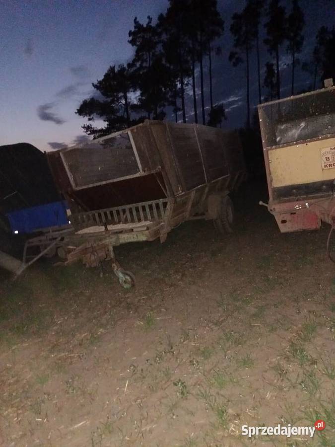 Przyczepa do kukurydzy objętościowa 30m3 Brusy