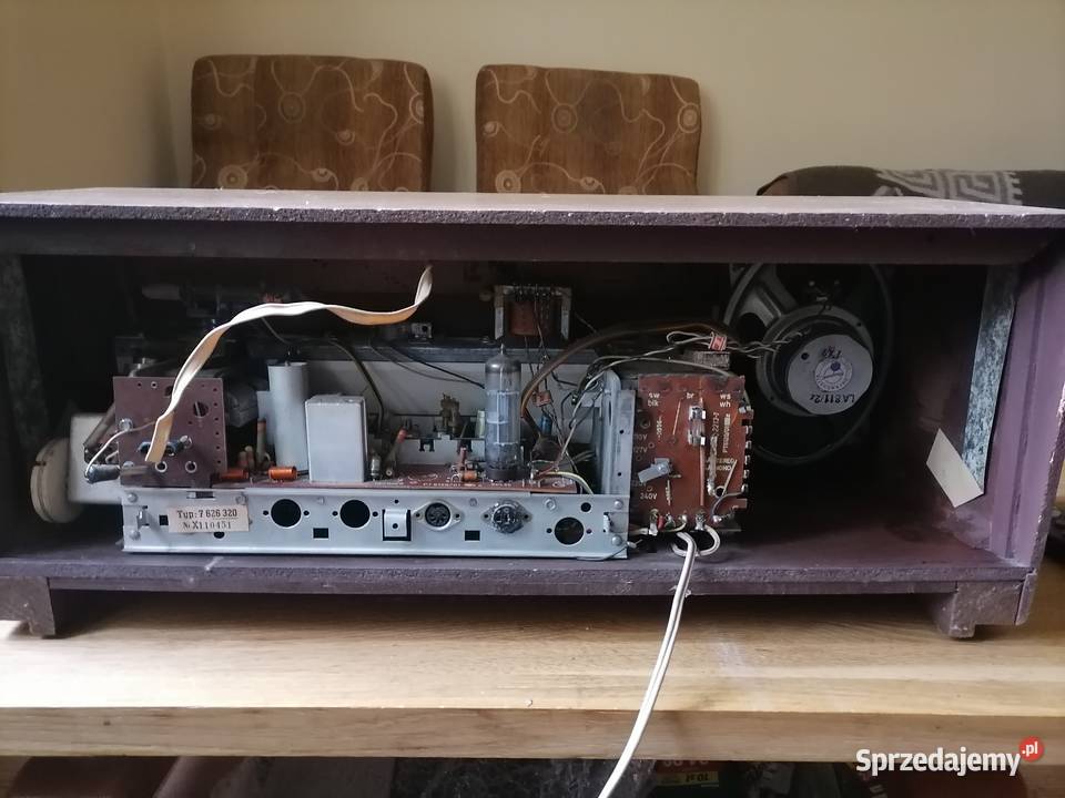 Stare Radio lampowe z lat 60 Sprzęt Sprawny Amplitunery Kraków sprzedam