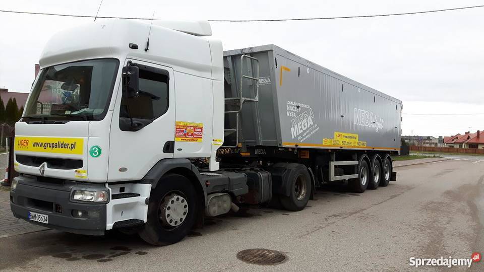 Wynajem naczepa wywrotka 45 m3 podlaskie Wysokie Mazowieckie
