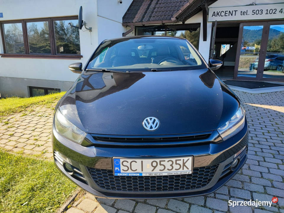 Volkswagen Scirocco Pewniak piękny i zadbany śląskie Ustroń