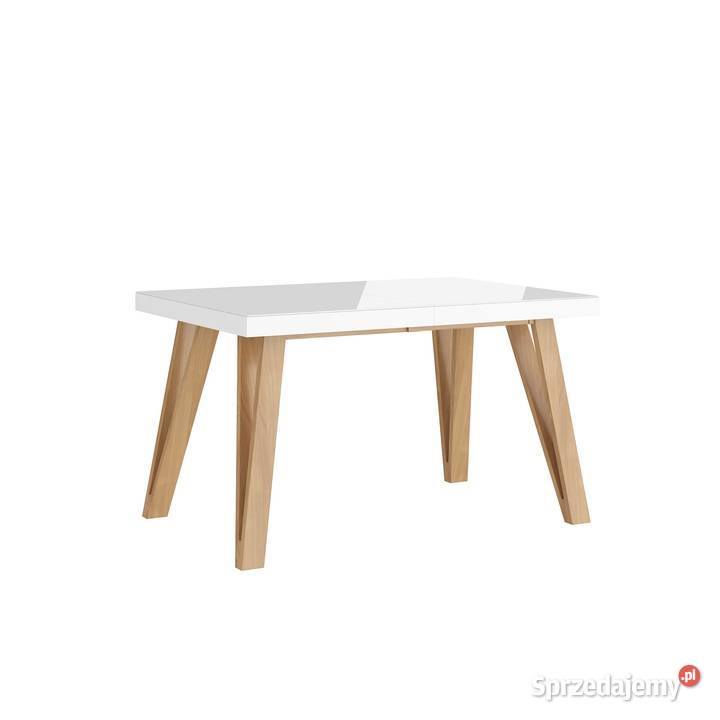 Stół drewniany Natan rozkładany lacobel 90cm Warszawa sprzedam