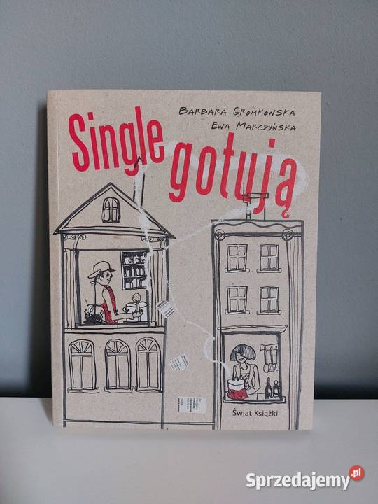 książka kulinarna Single gotują przepisy kuchnia miękka
