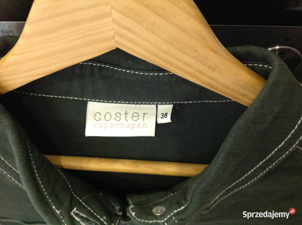 Sukienka Jeans COSTER COPENHAGEN r MLL Zielony Nowa Sól