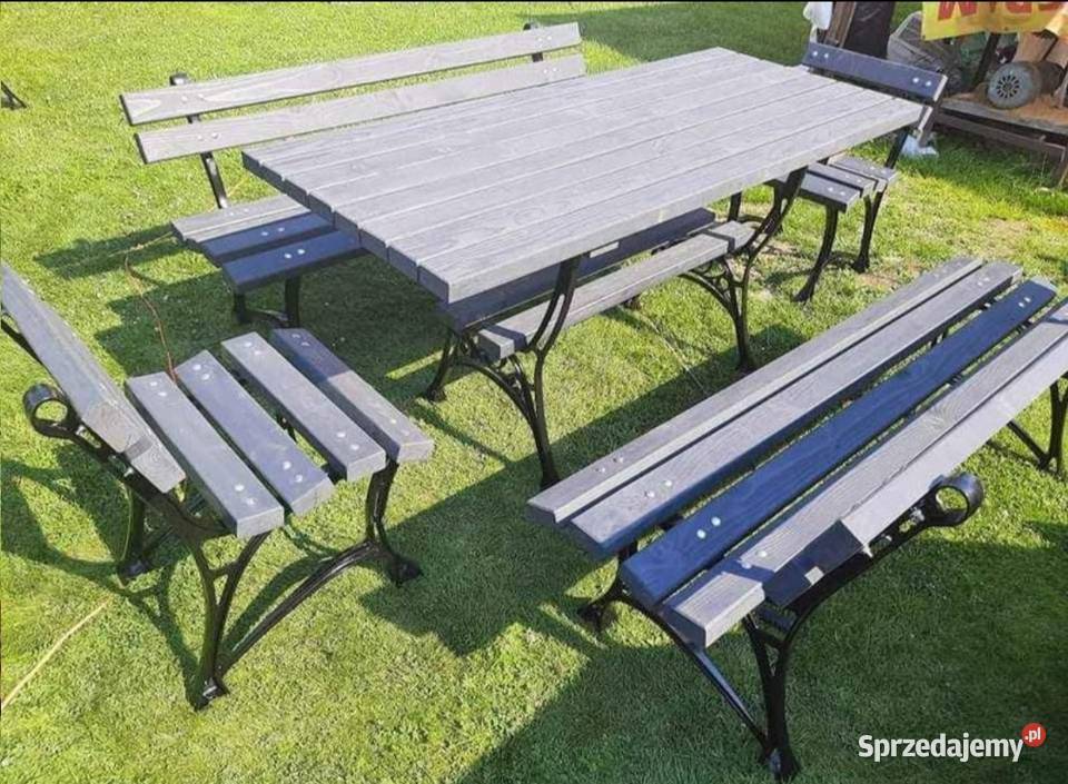 Meble ogrodowe stół ławka krzesło Krosno
