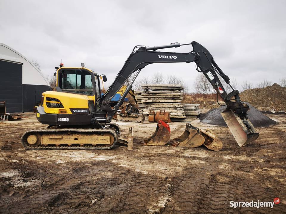 Volvo ECR 88 D Komplet łyżek 2019 Koparka