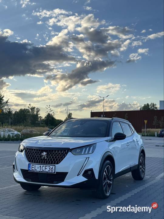 Peugeot 2008 Peugeot 2008 12 PureTech GT full Rok produkcji 2021 Kraków