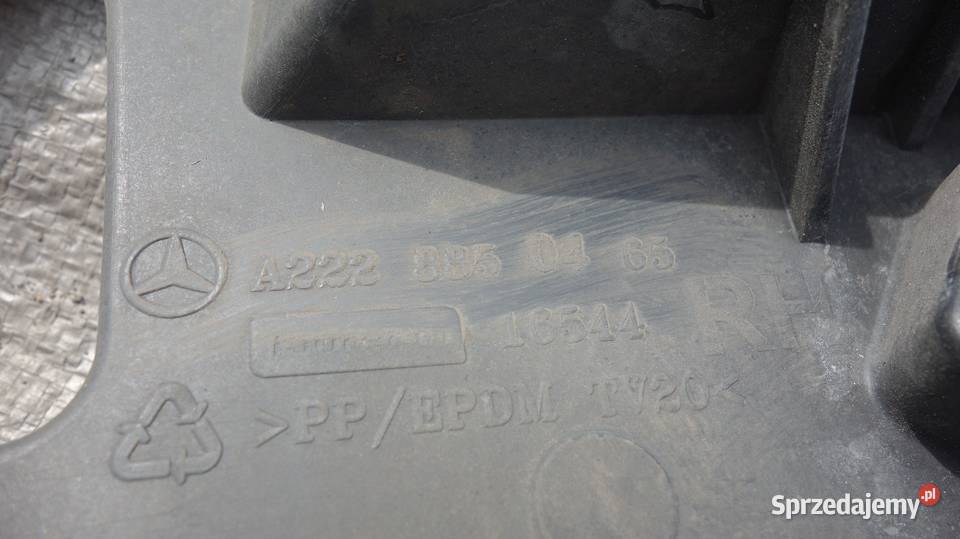 MERCEDES W222 13 ŚLIZG ZDERZAKA LEWY PRAWY PRZÓD osobowe Ruda Śląska