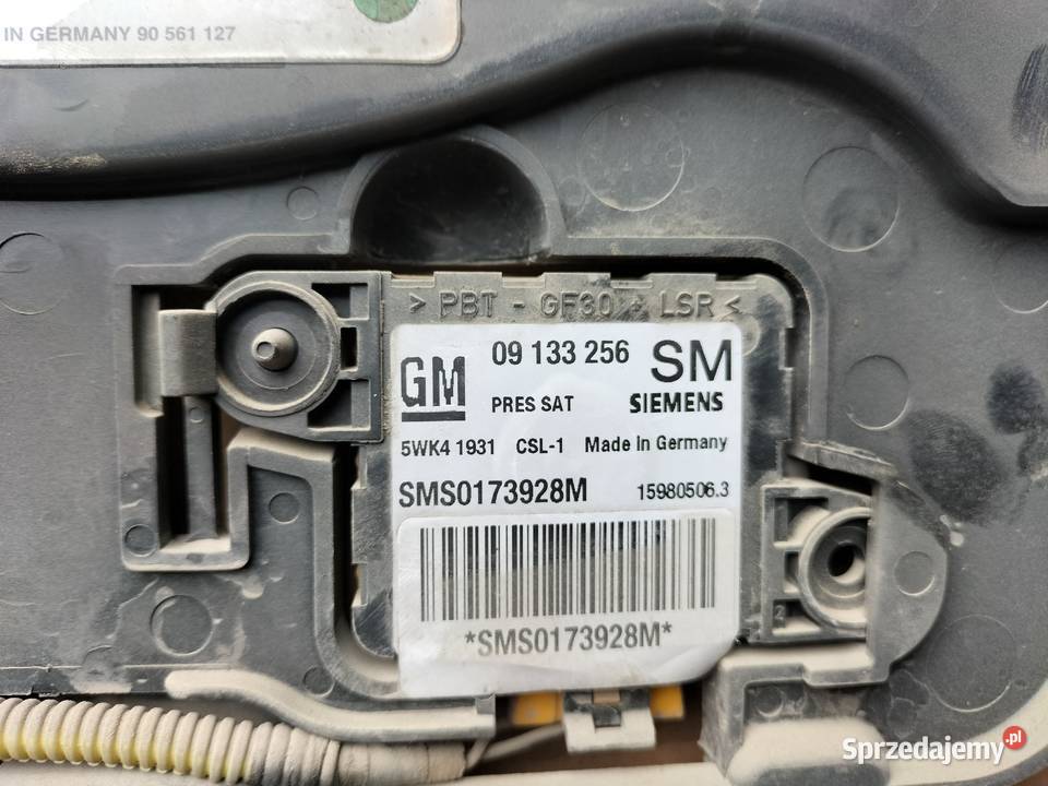 OPEL ASTRA G CZUJNIK UDERZENIA DRZWI LEWY Kamień-Kolonia